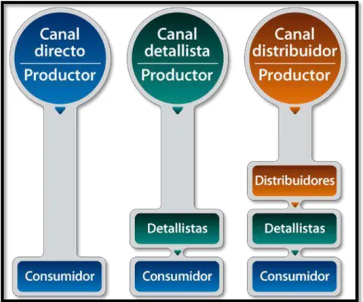 Figura 14. Principales Canales de Distribución del Sector 