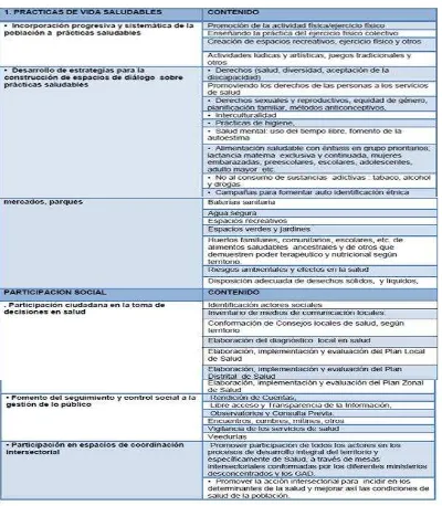 Figura N°4. Prestaciones de salud. 