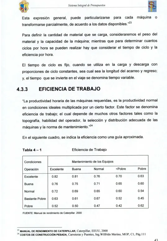 Tabla 4— 1�