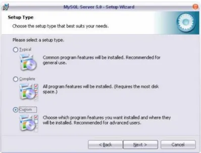 Ilustración 2 Instalación Mysql 