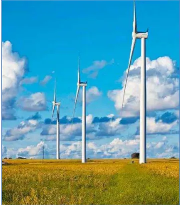 Fig. 1.2 Parque Eólico onshore. Fuente: (Direct Industry, 2012) 