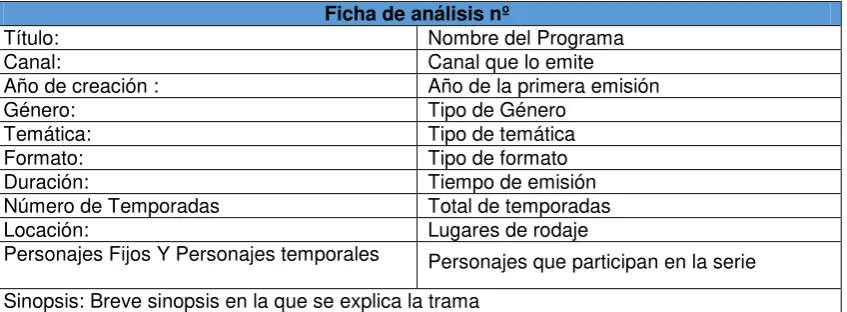 Tabla 6.Ficha de Análisis. 