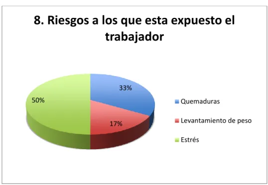 Tabla 8  Riesgo 