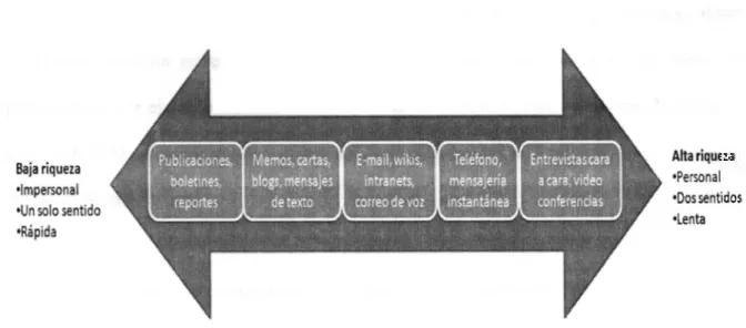 FIGURA  7 . CANALES  D E  C O M U N I C A C I Ó N . 