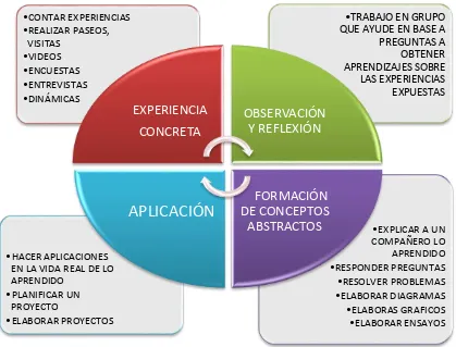 Figura 2: El ciclo del aprendizaje 