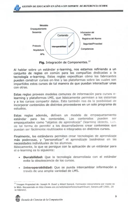 Fig. Integración de Componentes.`