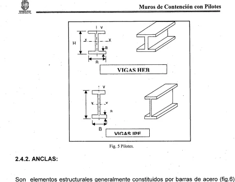 Fig. 5 Pilotes.