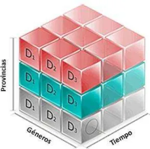 Figura 15 Cubo de datos.  