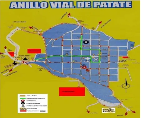 Gráfico 3: Mapa de viabilidad del cantón Patate 