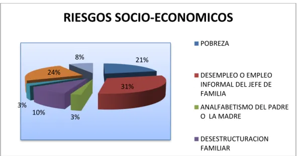 Tabla 2: Indicadores de los determinantes de la salud 