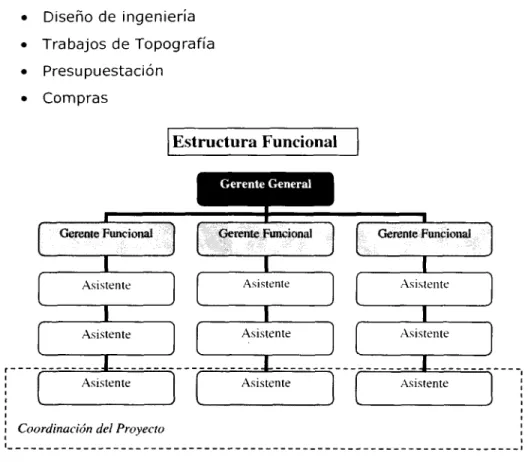 Figura 2.3 Estructura Funcional [Adaptación de 14]