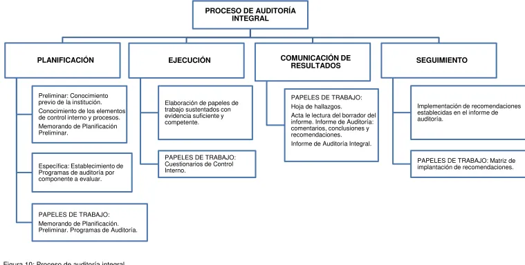 Figura 10: Proceso de auditoría integral 