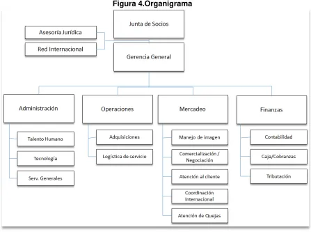 Figura 4.Organigrama 
