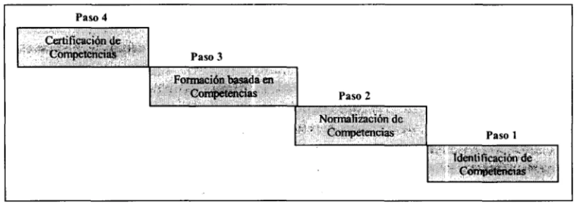 Fig. 5.- Las 4 dimensiones de la competencia.