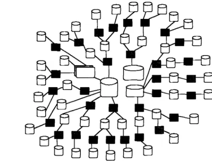 Figura 2.2 - Evolución natural de los datos (Telaraña de información) [INMON,1996] 