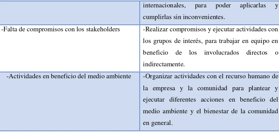 Tabla Nº 5: Evaluación de Factores Externos  