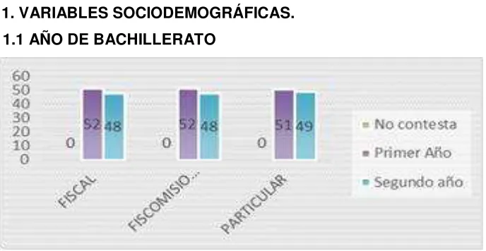 Figura 1. Año de Bachillerato 