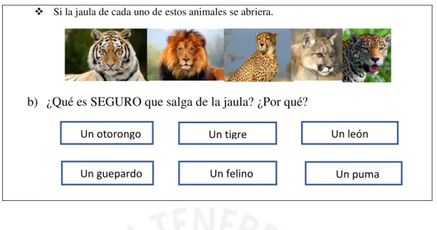 Tabla 6. Variables didácticas de la Actividad 3  Variable didáctica  Valores  Cantidad  por color   Cantidad: 4,5, 6, 7 