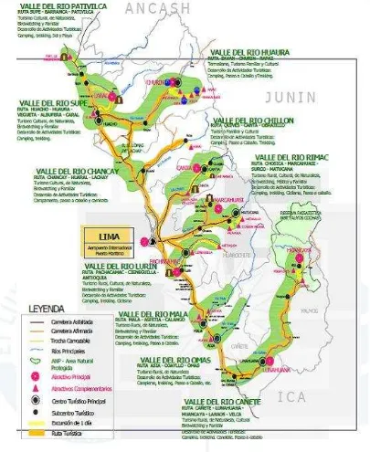Figura 11. Valles de la Región Lima 