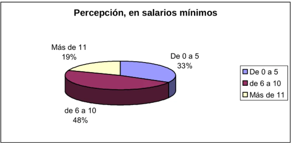 Figura 3. Percepciones económicas 