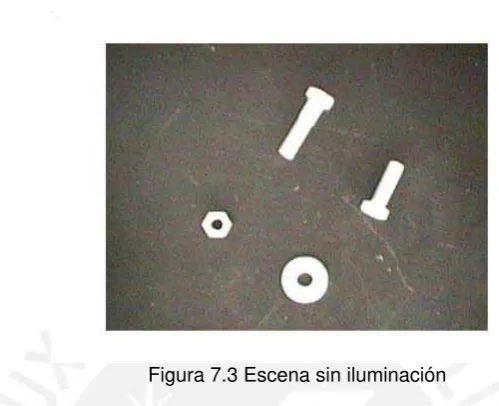 Figura 7.3 Escena sin iluminación  