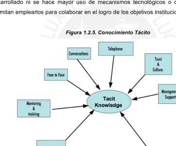 Figura 1.2.5. Conocimiento Tácito 