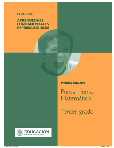 CUADERNO APRENDIZAJES FUNDAMENTALES IMPRESCINDIBLES PREESCOLAR