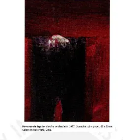cuadro de Braque, del que dijo que tenía un cubismo peruano… (1984) 