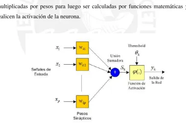 Figura 3.8 Neurona Artificial [12] 