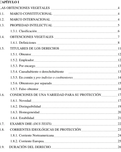 TABLA DE CONTENIDOS 