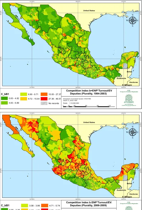 Figure 6: Mexico, Competition Index b