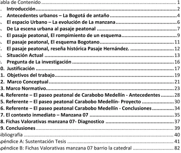 Tabla de Contenido ................................................................................................... 1 