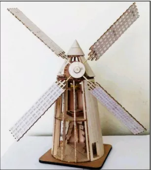 Figura 4 Prototipo de Molino de viento de Manchego. 