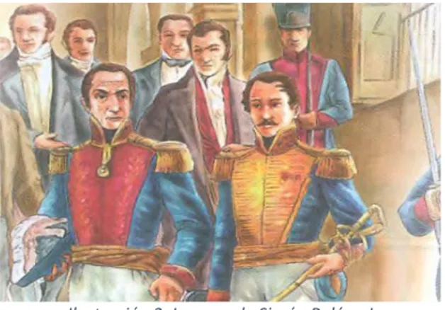 Ilustración 2. Imagen de Simón Bolívar I