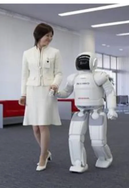 Figura 3. ASIMO Robot del tipo humanoide 