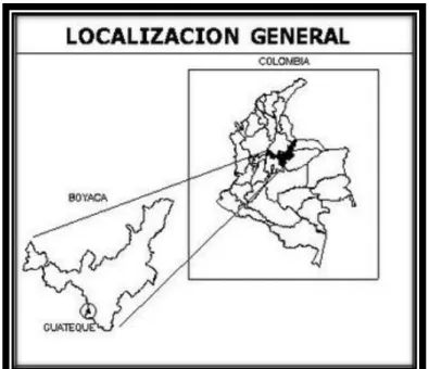 Tabla 6 Generalidades municipio de Guateque. 