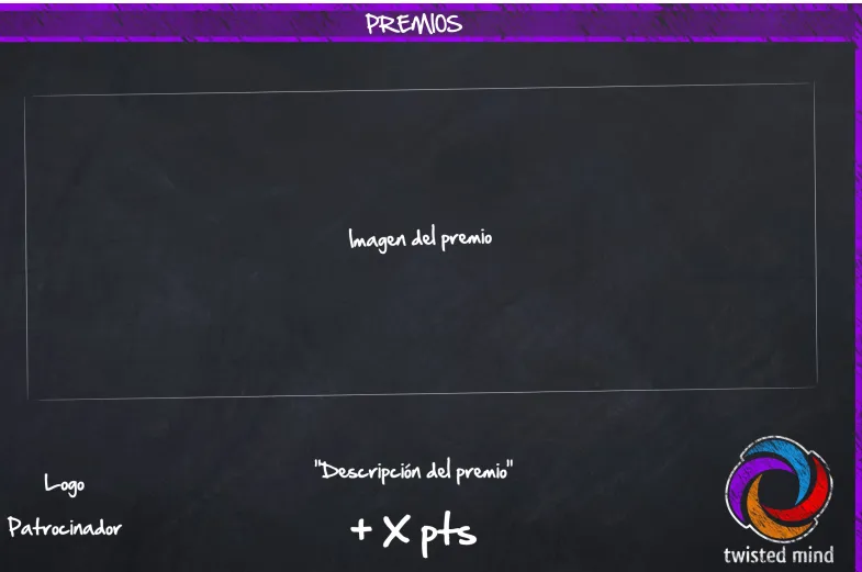 Tabla de Premios: