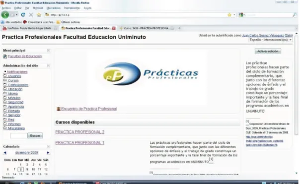 Gráfico No. 2. Aula Virtual Practica Profesional 1.  