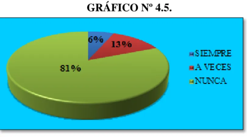GRÁFICO Nº 4.5. 