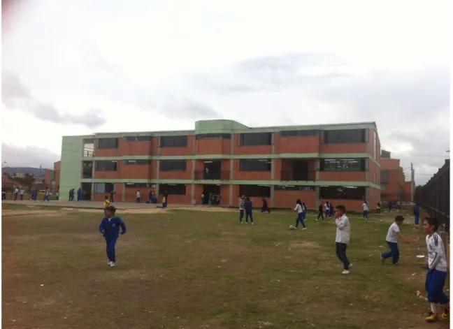 Figura 5. Foto sede B básica primaria Colegio Carlos Pizarro LeónGomez 