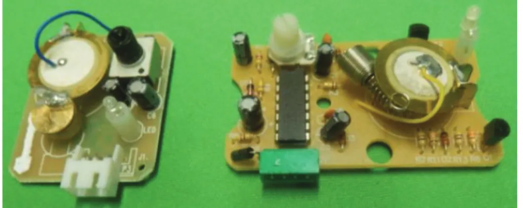 Figura 1.9 Estructura interna del sensor del Golpe. 