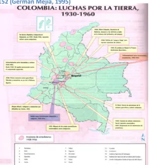 Ilustración 3 Colombia Luchas por la Tierra, pág. 