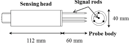 Figure 4 Schematic diagram of the soil moisture content transducer