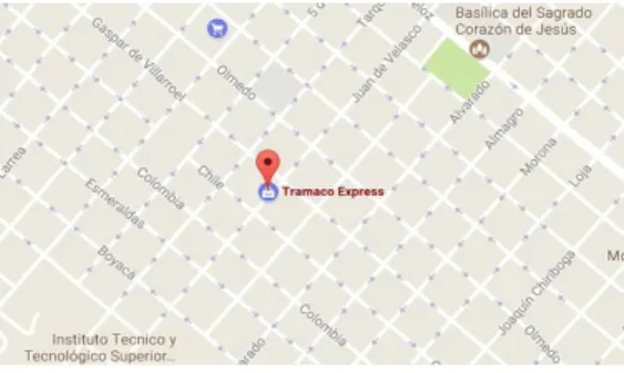 Ilustración 1: Imago tipo de Tramacoexpress Cía. Ltda. 