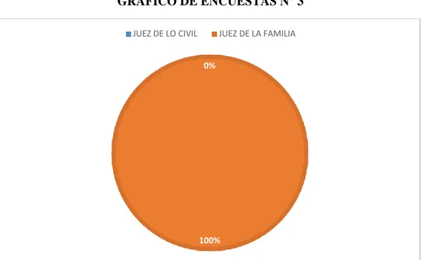 GRÁFICO DE ENCUESTAS N° 3 
