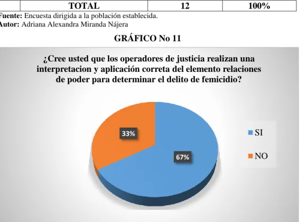 GRÁFICO No 11 