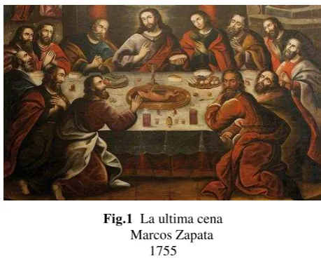 Fig.1  La ultima cena 