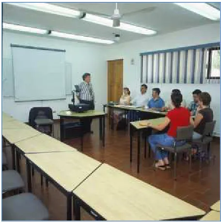 Fig. 2.1. Típica aula de un Centro de capacitación 