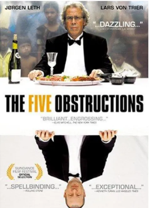 Ilustración 3. Cartel , tomado de: https://en.wikipedia.org/wiki/The_Five_Obstructions#/media/File:The_Five_Obstructions.jpg