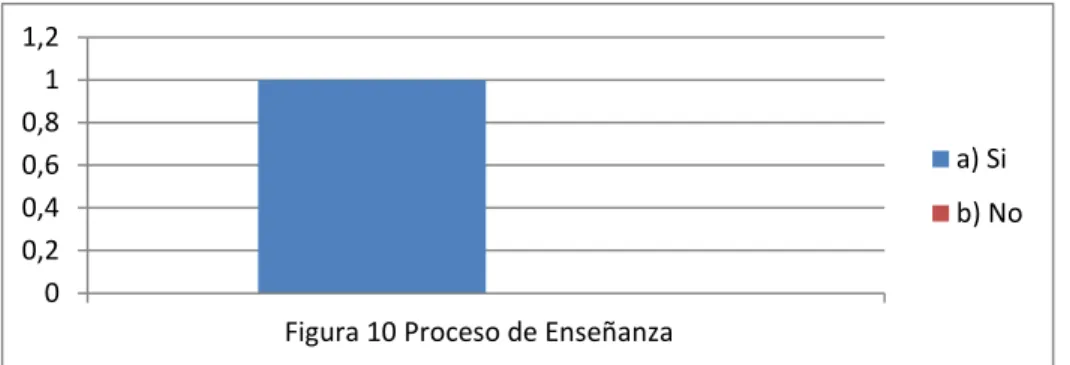 Figura 10 Proceso de Enseñanza